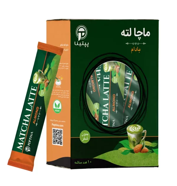 ماچا لته بادام 10 عددی