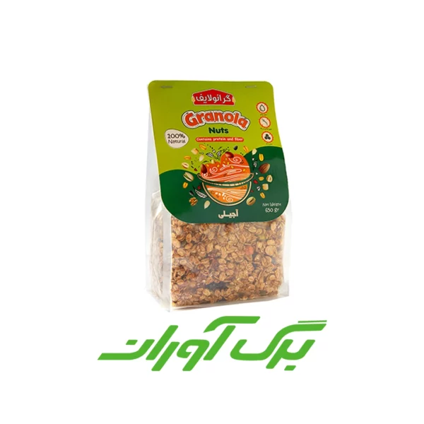 گرانولا آجیلی 650 گرمی