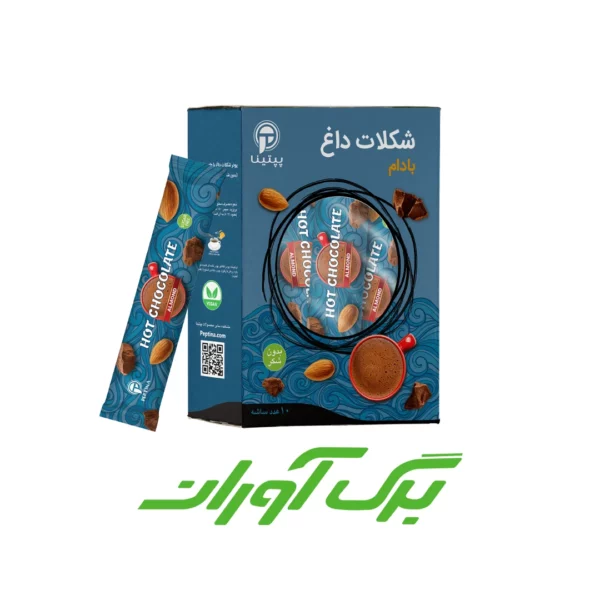 هات چاکلت بادام بدون شکر 10 عددی