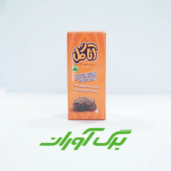 کوکی دو رنگ شیره خرما