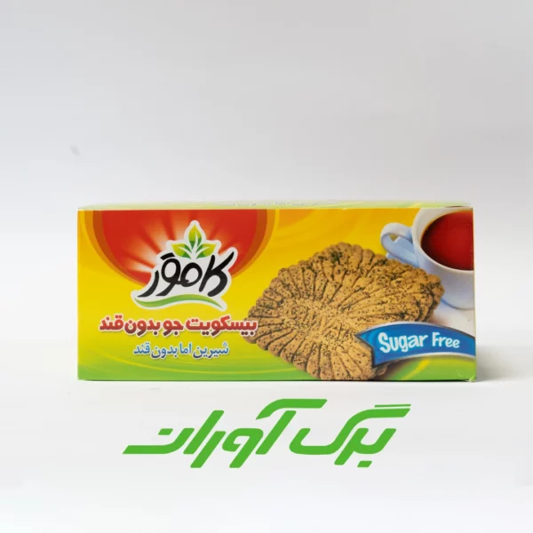 بیسکوییت جو بدون قند 350 گرمی