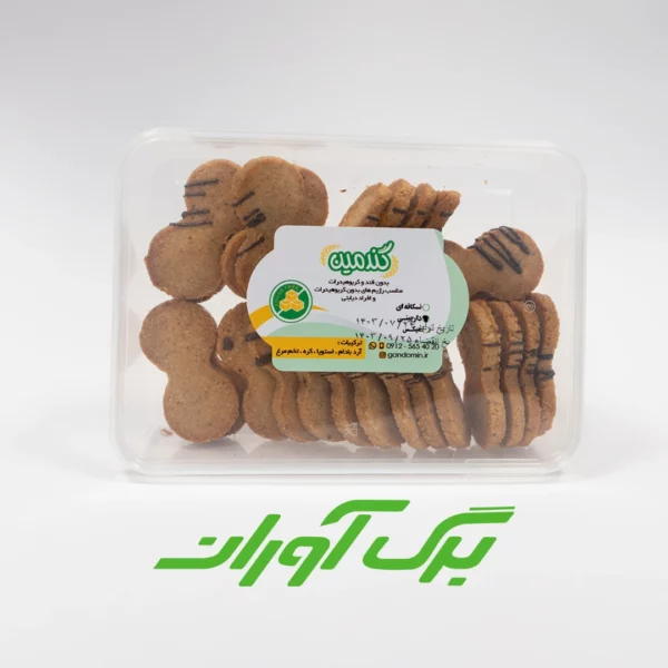 بیسکوییت آرد بادام دارچینی 200 گرمی