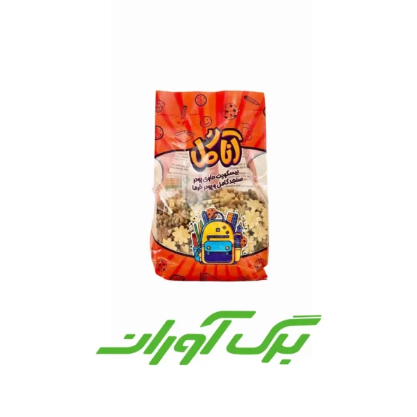 بیسکوییت شکوفه ای شیره خرما 500 گرمی
