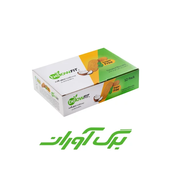 بیسکوییت بدون قند نارگیلی تکی