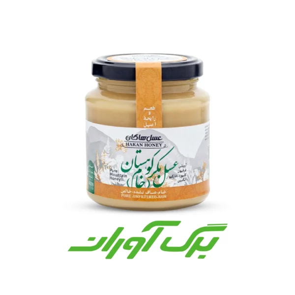 عسل بکر کوهستان خام 400 گرمی