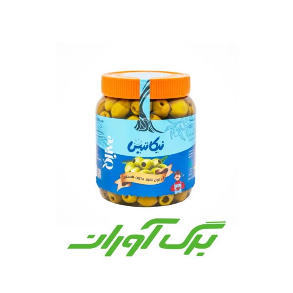 زیتون شور بدون هسته
