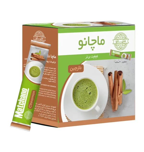 ماچا دارچین 30 عددی